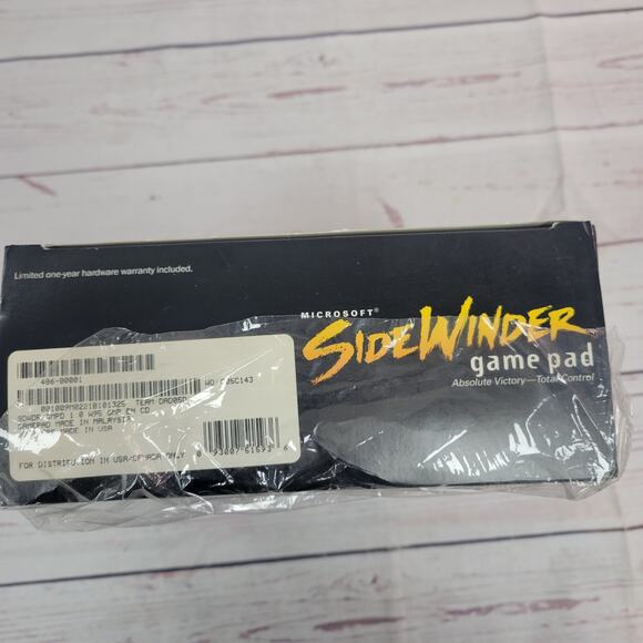 Microsoft SideWinder Gamepad - Classic Gaming Controller - Picture 5 of 10